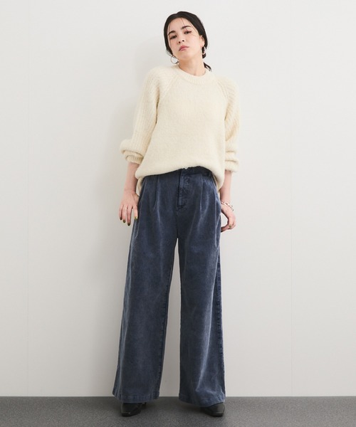 「LE CERCLE par rope'」 長袖ニット FREE ライトグレー レディース_画像4