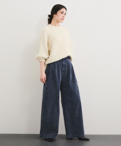 「LE CERCLE par rope'」 長袖ニット FREE ライトグレー レディース_画像5