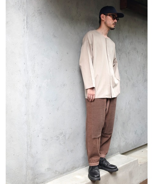 「カヤ」 長袖シャツ FREE キナリ メンズ_画像9