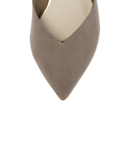 「Launa lea」 フラットパンプス 23.0cm シルバー レディース_画像9