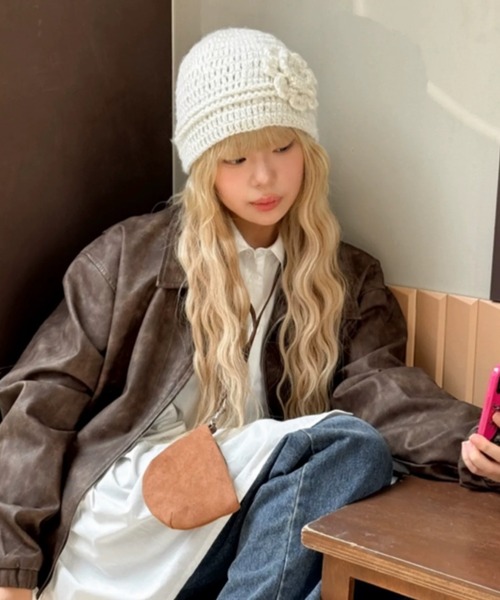 Jena.la.boucle ニット帽 thisisneverthat（ディスイズネバーザット） ニット帽 ニットキャップ