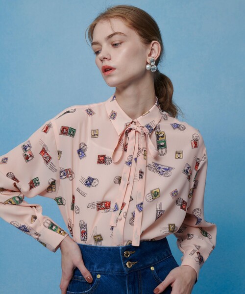 LOULOU WILLOUGHBY（ルルウィルビー） ブラウス シャツ 「LOULOU