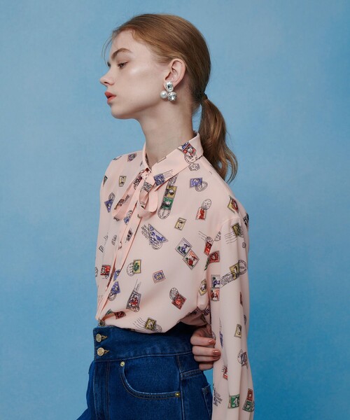 LOULOU WILLOUGHBY（ルルウィルビー） ブラウス シャツ 「LOULOU