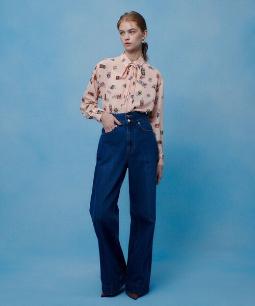 LOULOU WILLOUGHBY（ルルウィルビー） ブラウス シャツ 「LOULOU