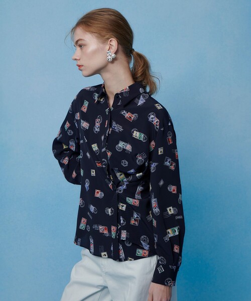 LOULOU WILLOUGHBY(ルルウィルビー) ブラウス シャツ 「LOULOU LOULOU WILLOUGHBY(ルルウィルビー) ブラウス シャツ 「LOULOU