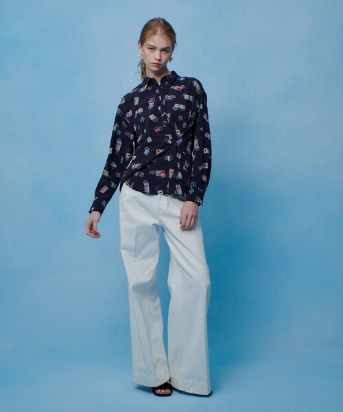 LOULOU WILLOUGHBY（ルルウィルビー） ブラウス シャツ 「LOULOU