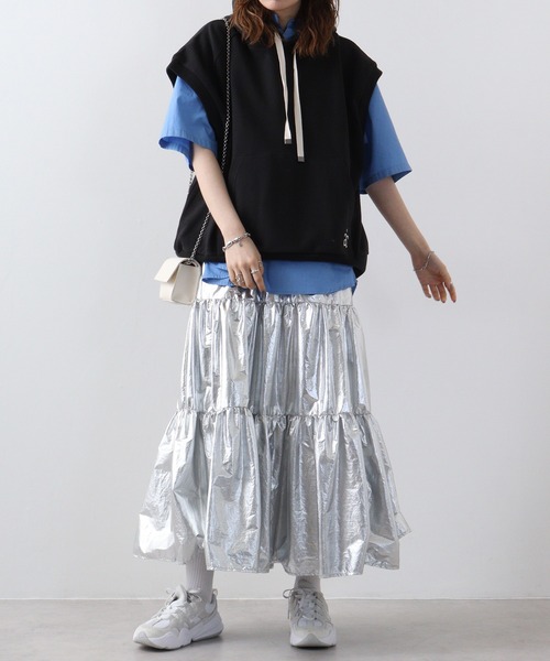 「a lit r」 プルオーバーパーカー M ブラック メンズ_画像5