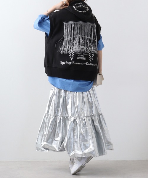 「a lit r」 プルオーバーパーカー M ブラック メンズ_画像7