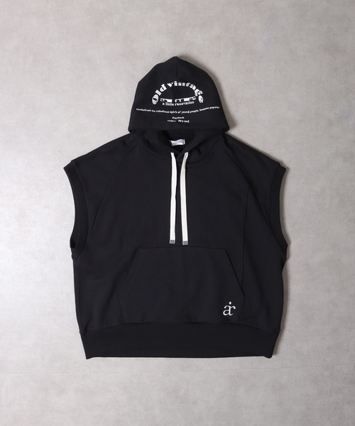 「a lit r」 プルオーバーパーカー M ブラック メンズ_画像9