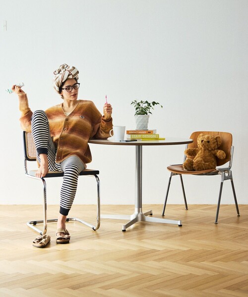 「TOWNCRAFT」 ニットカーディガン SMALL ブラック メンズ_画像5