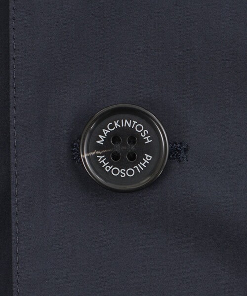 ステンカラーコート コート コットンライクタッサー BALBY（バルビー） メンズの画像
