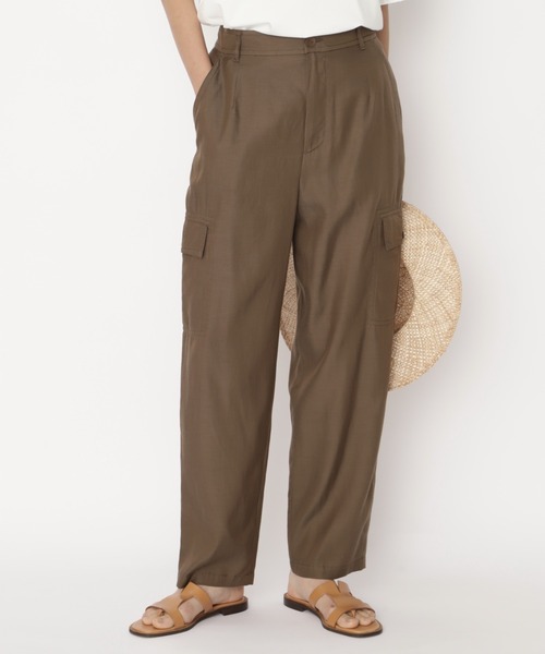 「human woman」 カーゴパンツ SMALL グレー レディース_画像2