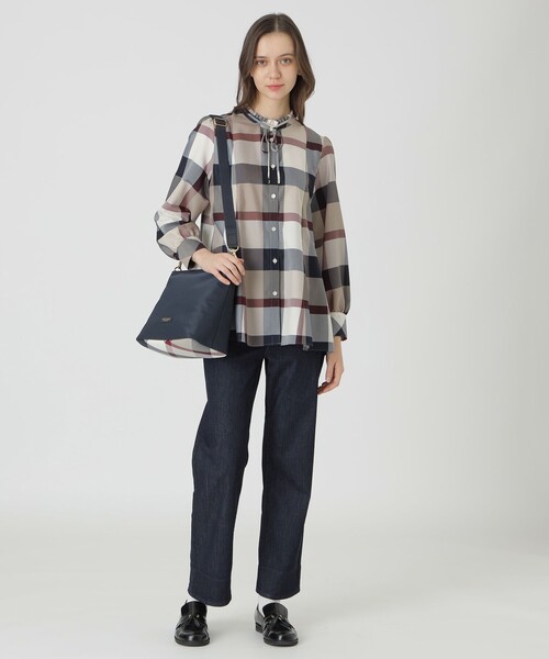 BLUE LABEL CRESTBRIDGEショルダーバッグ BLUE LABEL CRESTBRIDGE（ブルーレーベルクレストブリッジ） ブルー