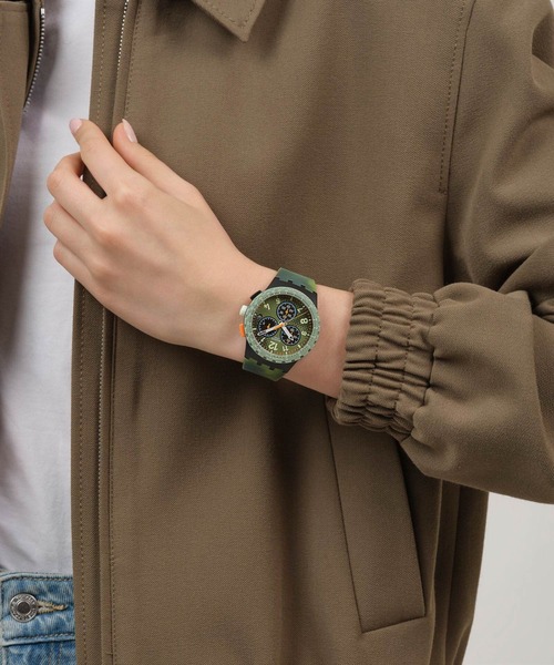 Swatch（スウォッチ） 腕時計 MIDDAY CAMO レディース メンズ