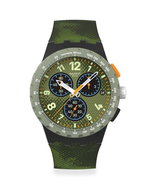 Swatch（スウォッチ） 腕時計 MIDDAY CAMO レディース メンズ
