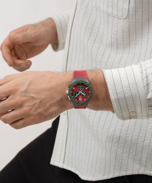 Swatch（スウォッチ） 腕時計 MIDDAY CAMO レディース メンズ