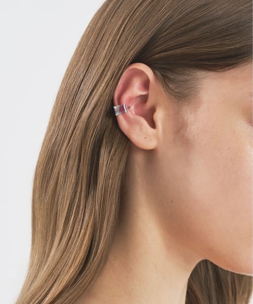 「Jewel closet by L&Co.」 イヤーカフ FREE ホワイトゴールド レディース_画像3