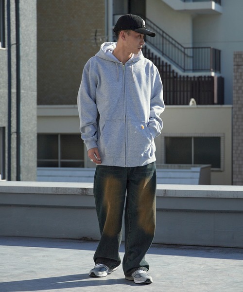 Carhartt（カーハート） パーカー 裏起毛 ミッドウェイト フルジップ