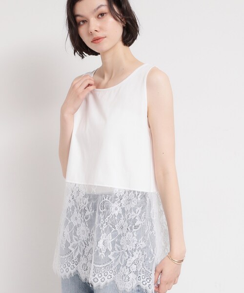THE SHOP TK タンクトップ ノースリーブ 「人気アイテム」レイヤード