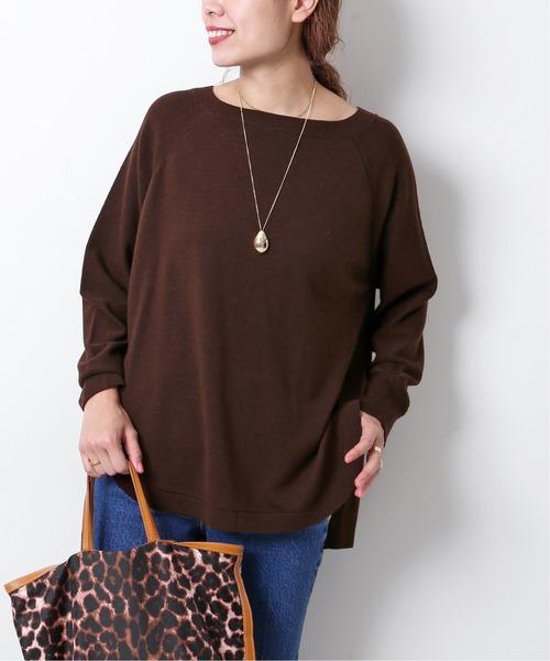 「Spick & Span」 長袖ニット FREE ベージュ レディース_画像2