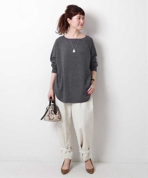 「Spick & Span」 長袖ニット FREE ベージュ レディース_画像8