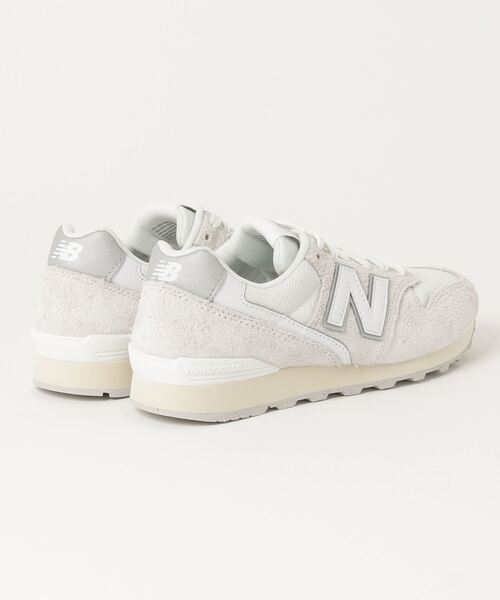 「New Balance」 ローカットスニーカー 22.5cm オフホワイト レディースの画像3