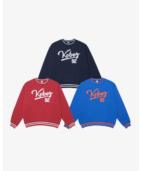 KEBOZ（ケボズ） トレーナー スウェット 92 SWEAT CREWNECK メンズ