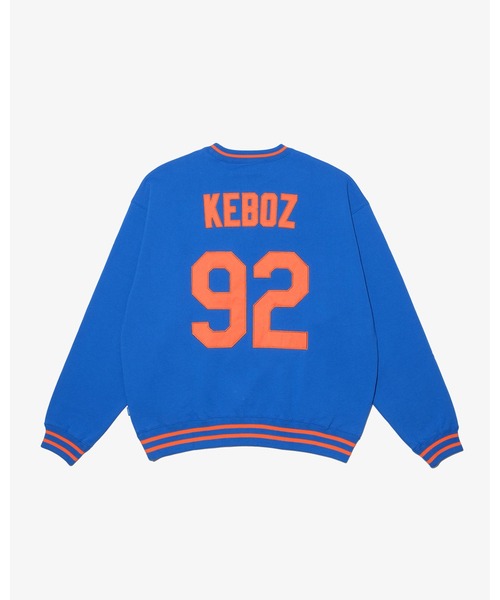 KEBOZ 92 SWEAT CREWNECK ブルー Sサイズ KEBOZ 26SS WEEK 2 02.07 SAT