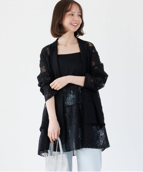 flower キャミソール フラワーリングレースビスチェ : ZOZOTOWN Yahoo