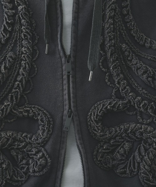パーカー 「TAAKK/ターク」Zip Hoodie メンズの画像