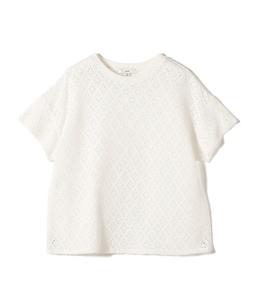 SHIPS（シップス） tシャツ 半袖 「手洗い可能」アイレット ショート