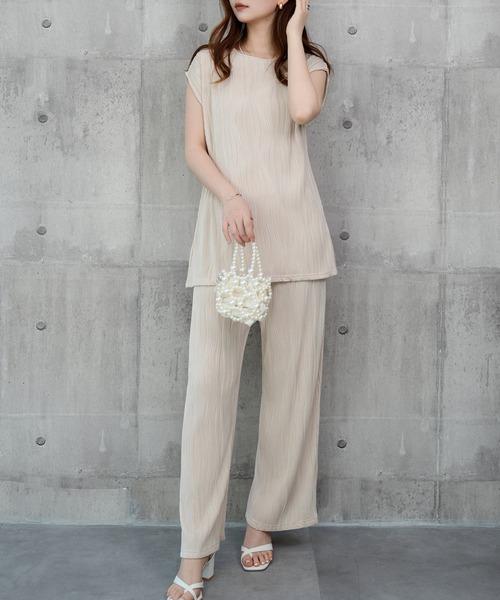 DRESS+（ドレスプラス） セットアップ カットソーセットアップ パンツ 