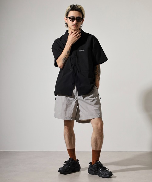「NERDY」 ハーフパンツ M ブラック メンズ_画像5