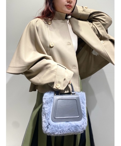 「FURFUR」 ショルダーバッグ FREE チャコールグレー レディース_画像5