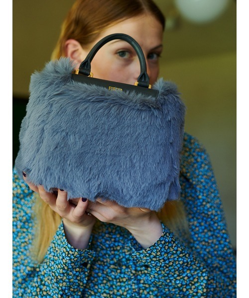 「FURFUR」 ショルダーバッグ FREE チャコールグレー レディース_画像9