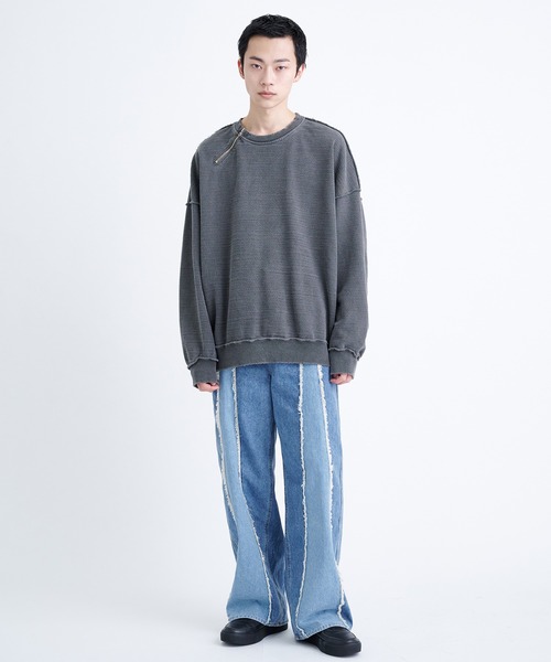 「Jieda」 デニムパンツ 2 インディゴブルー メンズの画像