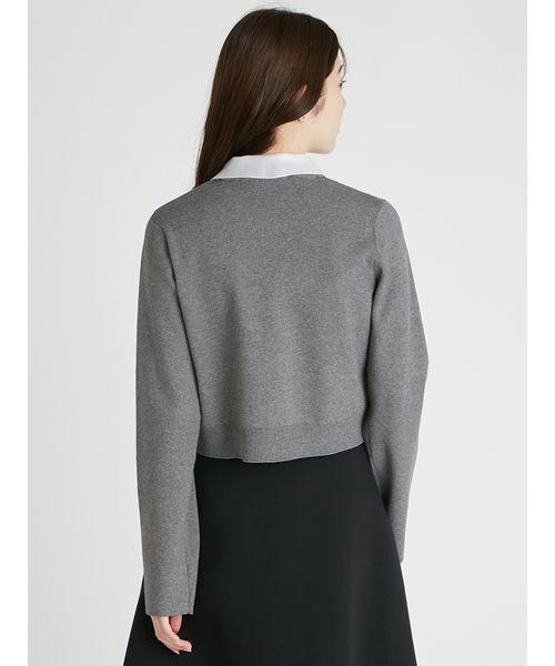 CELFORD（セルフォード） ニットカーディガン 38 レッド レディース