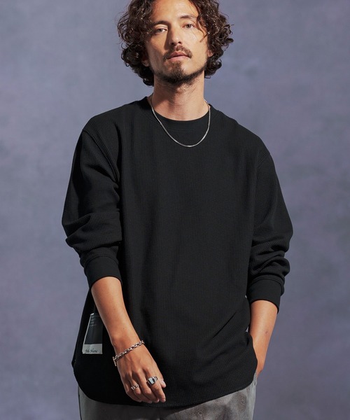 「Jih Nunc」 長袖Tシャツ M グリーン メンズ_画像6