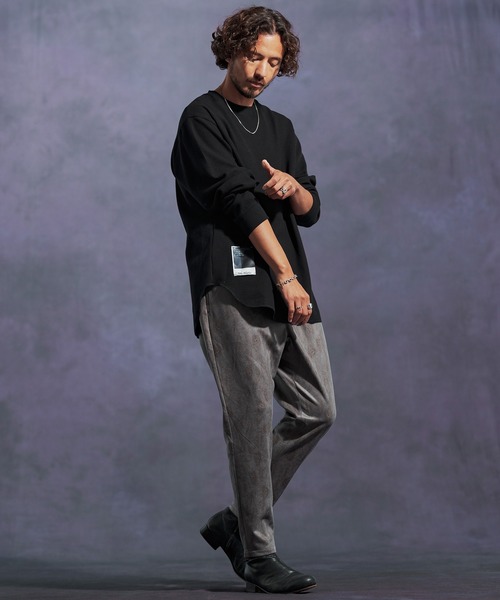 「Jih Nunc」 長袖Tシャツ M グリーン メンズ_画像8