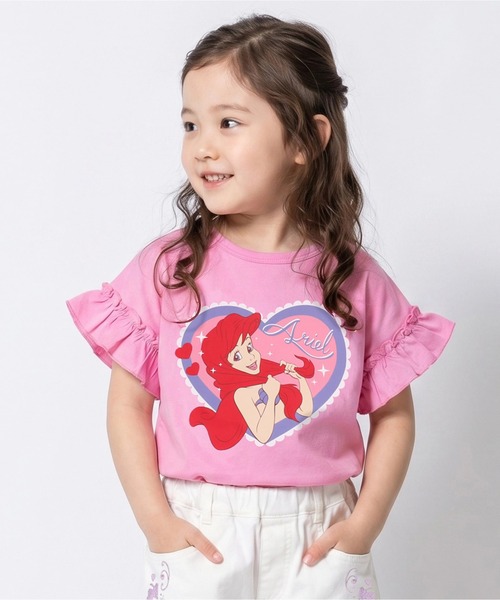 Disney（ディズニー） tシャツ プリンセス / フリルTシャツ 1865K