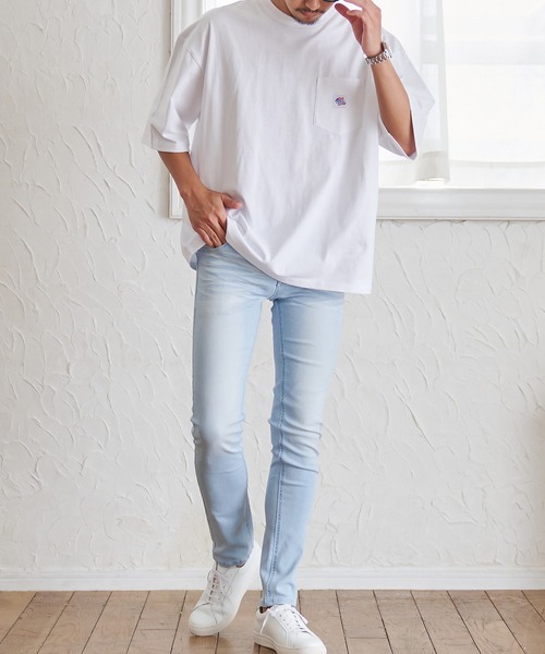 「JEMORGAN」 半袖Tシャツ M サンドベージュ メンズ_画像3