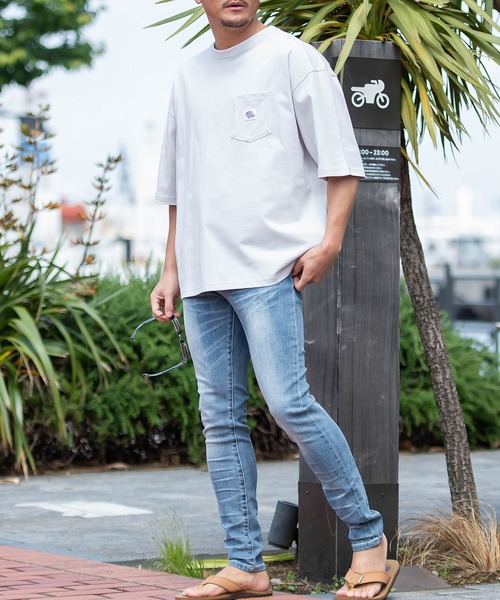 「JEMORGAN」 半袖Tシャツ M サンドベージュ メンズ_画像9