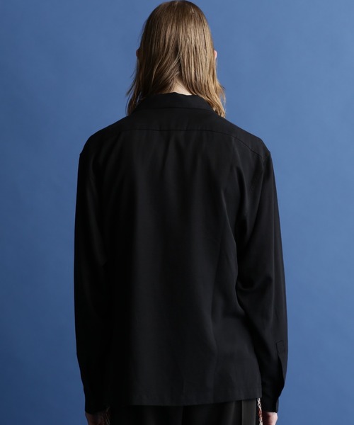 Schott N.Y.C（ショット） 「schott」 長袖シャツ M サックスブルー