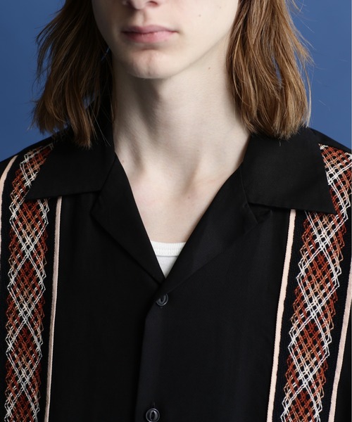 Schott N.Y.C（ショット） 「schott」 長袖シャツ M サックスブルー