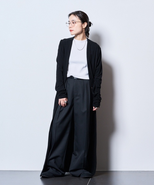 「CITYSHOP」 カーディガン 36 ブラック レディース_画像5