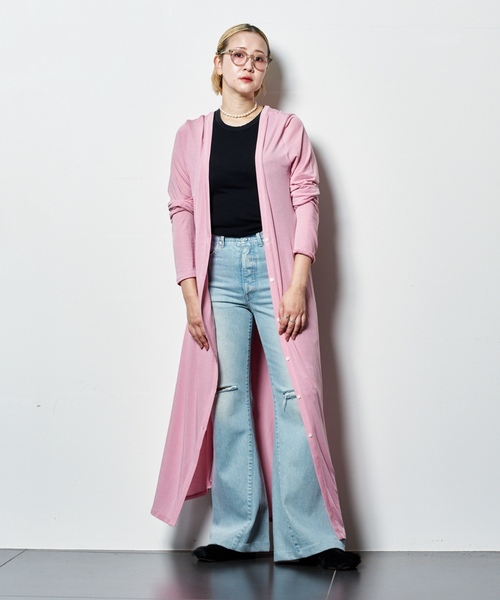 「CITYSHOP」 カーディガン 36 ブラック レディース_画像6