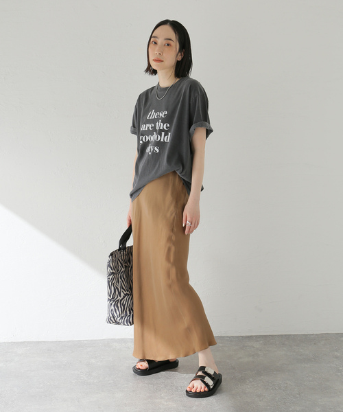 「journal standard L'essage」 半袖Tシャツ FREE パープル レディース_画像2