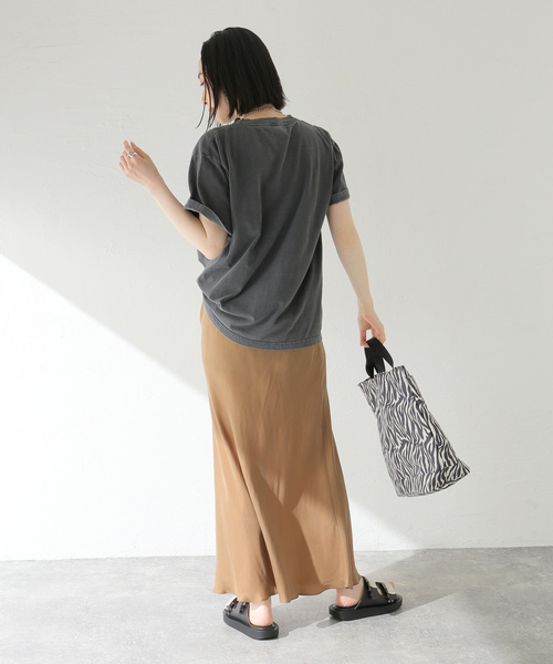 「journal standard L'essage」 半袖Tシャツ FREE パープル レディース_画像4