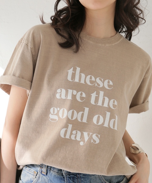 「journal standard L'essage」 半袖Tシャツ FREE パープル レディース_画像9
