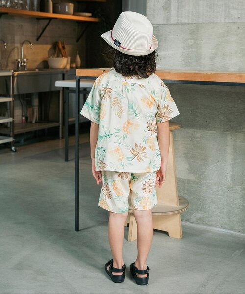 BREEZE（ブリーズ） ハーフパンツ パンツ 「リンク」リゾートアロハ